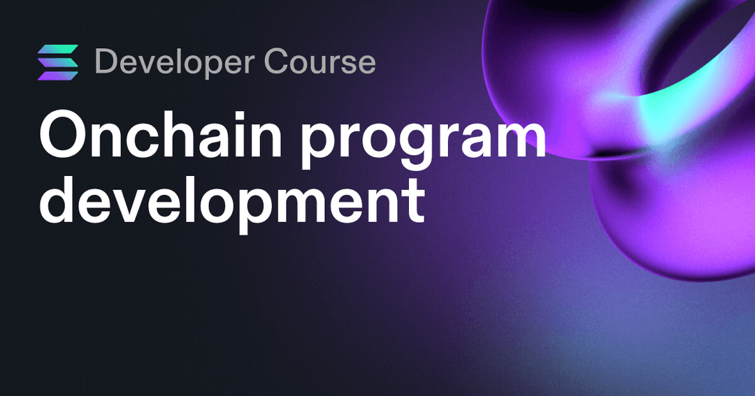 Onchain program development