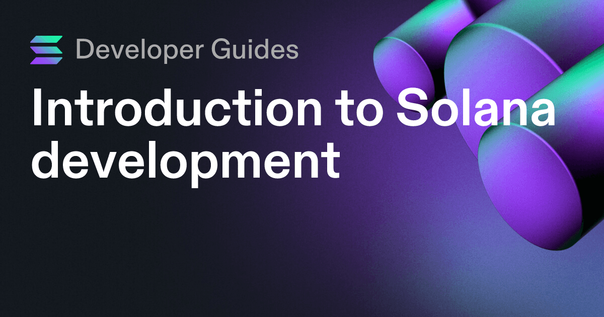 Intro to Solana development (using only your browser)